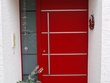 Aluminium Haustüre mit Seitenteil